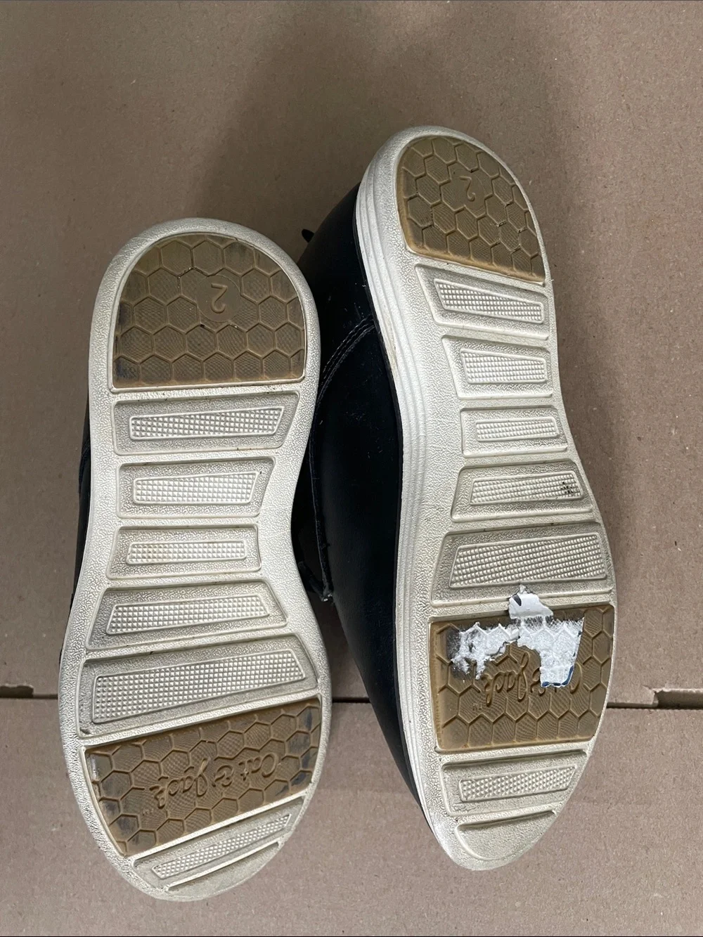 Cat & Jack Black Lace-Up Oxford Sneakers